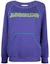 Order (W) Sudadera Morada Moschino FW22 con Logo Bordado. J1713-5528-3278