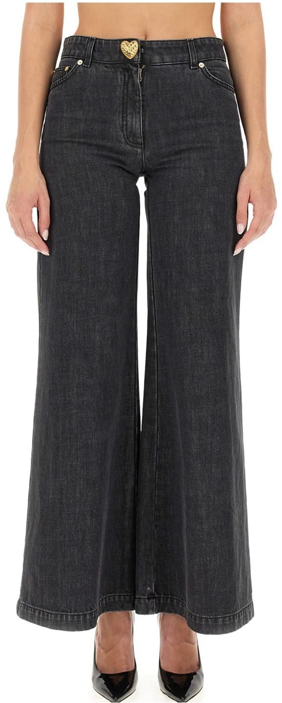 women-moschino-fw-23-black-flared-denim-jeans-with-zipper-front-design-a0334-5423-0555