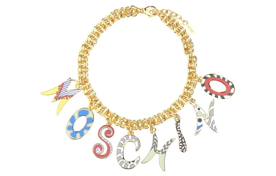 Lookbook (W) MOSCHINO 女士金色字母吊坠项链 915984271888