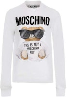 (Women) MOSCHINO Graphic Print Crewneck Long Sleeve Sweatshirt Women’s Grey EV1708-5527-1001 (Women) MOSCHINO Graphic Print Crewneck Long Sleeve Sweatshirt Women’s Grey EV1708-5527-1001
