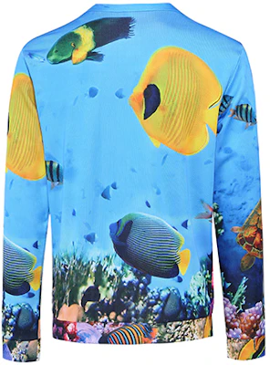 (Women) Moschino Ocean Logo Lettering Sweatshirt Deep Sky Blue 2-V1707-2119-1278 Lookbook (Women) Moschino Ocean Logo Lettering Sweatshirt Deep Sky Blue 2-V1707-2119-1278