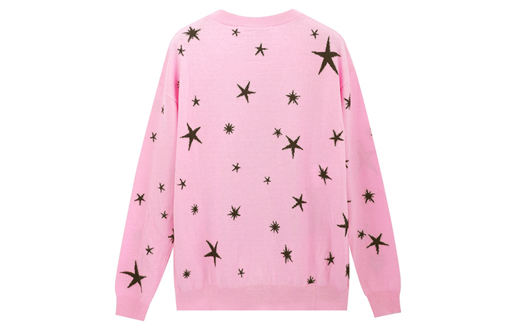 Lookbook (W) 모스키노 스페이스 베어 니트 스웨터 크루넥 라이트 핑크 선물 아이디어 D-V0905-5401-1221