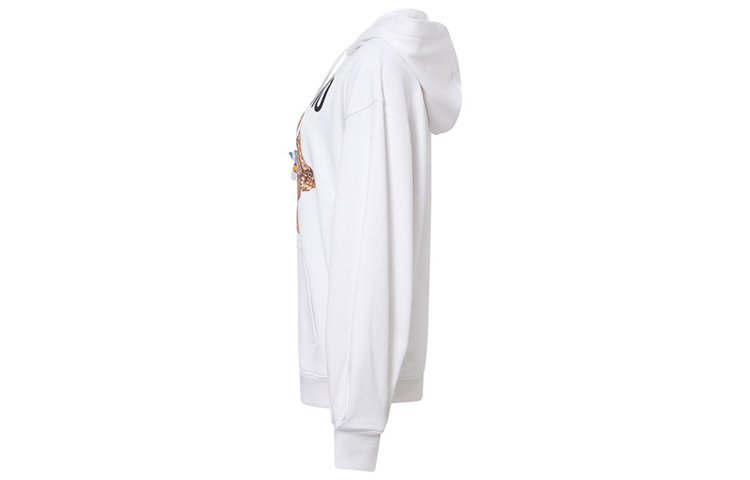 (Women) Moschino SS20 Frame Bear Oversized Hoodie White MOS171004271001 圖 4