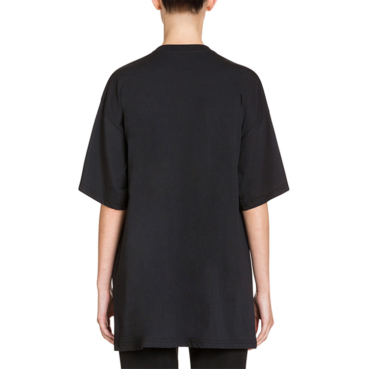 (Women) MOSCHINO SS21  Black Oversized Cartoon Pig Graphic Tee. D-1A0779-1040-1555 圖 4