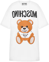 Order (W) MOSCHINO SS21 白色寬鬆版T恤 字母刺繡印花款式 0702-0440-1001