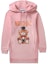 Order (W) Sudadera Moschino SS21 Rosa Oso Mágico de Circo Cartoon. E-T0453-0527-3224