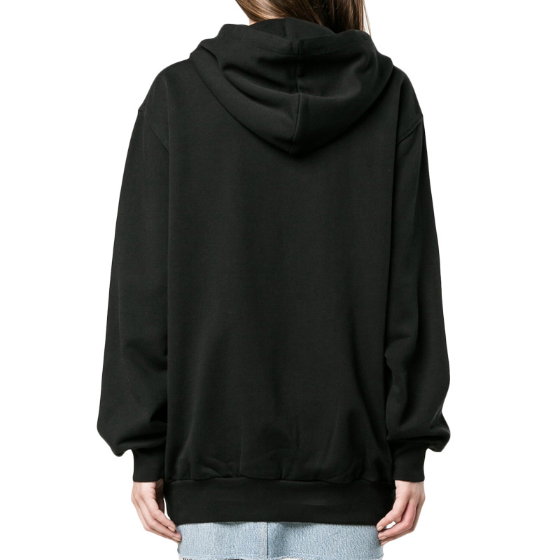 Shop (W) MOSCHINO SS21 機器人圖案連帽衫 女款 黑色 V1706-5527-1555