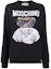 Buy (W) MOSCHINO SS21 熊熊卡通印花黑色衛衣 EV1708-5527-1555