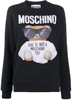 Order (W) MOSCHINO SS21 熊熊卡通印花黑色衛衣 EV1708-5527-1555