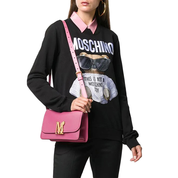 Lookbook (W) MOSCHINO SS21 熊熊卡通印花黑色衛衣 EV1708-5527-1555