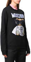 Purchase (W) MOSCHINO SS21 熊熊卡通印花黑色衛衣 EV1708-5527-1555