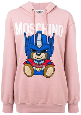 (W) MOSCHINO SS21 變形金剛泰迪連帽衫 粉紅色 時尚 V17065527-1187 Buy (W) MOSCHINO SS21 變形金剛泰迪連帽衫 粉紅色 時尚 V17065527-1187