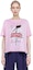 Lookbook (W) MOSCHINO SS22 粉色印花logo短袖圓領T恤 A0712-0540-1222