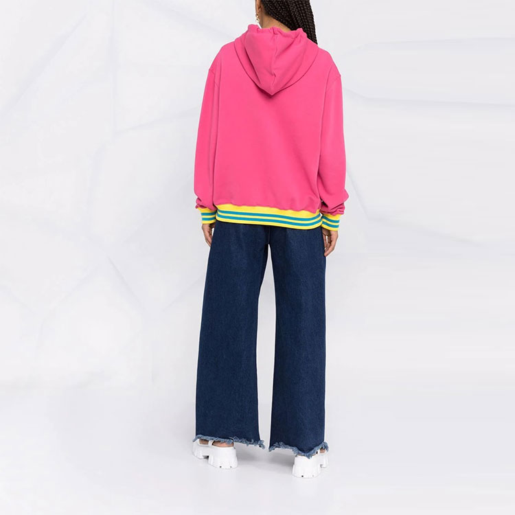 (Women) Moschino SS22 Pink Pullover Hoodie with Applique Details V1720-0528-1206 圖 4