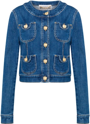 (W) 모스키노 SS23 블루 포켓 버튼업 롱슬리브 자켓 A0526-0522-0295 Buy (W) 모스키노 SS23 블루 포켓 버튼업 롱슬리브 자켓 A0526-0522-0295