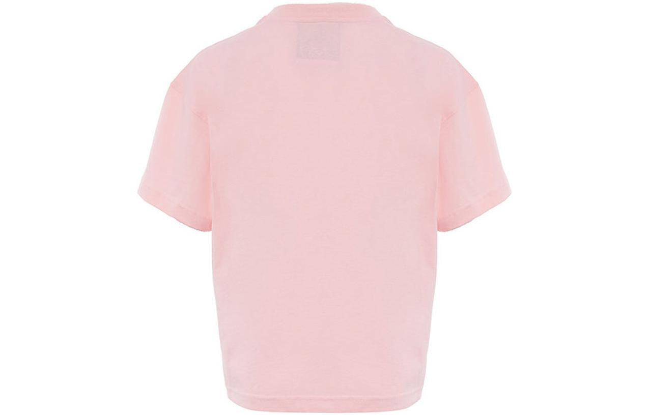 Shop (W) MOSCHINO 2023春夏粉色T恤附標誌印花及泰迪熊設計。 EA0710-0540-1242