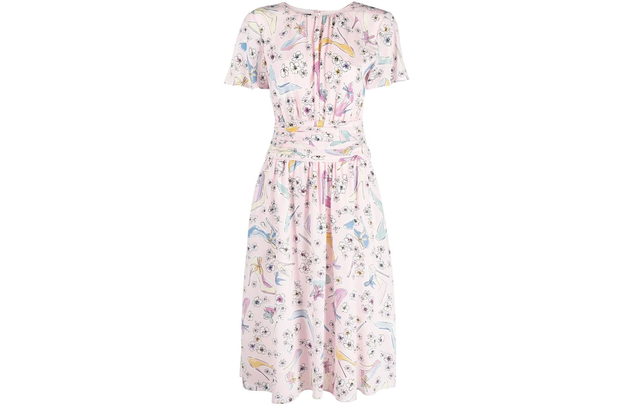 Order (W) 모스키노 SS23 숏슬리브 드레스 멀티컬러 A0436-1140-1223