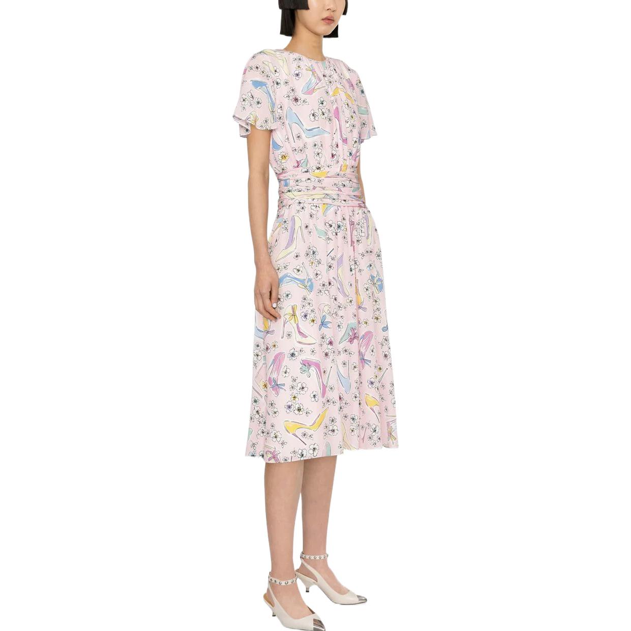 Purchase (W) 모스키노 SS23 숏슬리브 드레스 멀티컬러 A0436-1140-1223