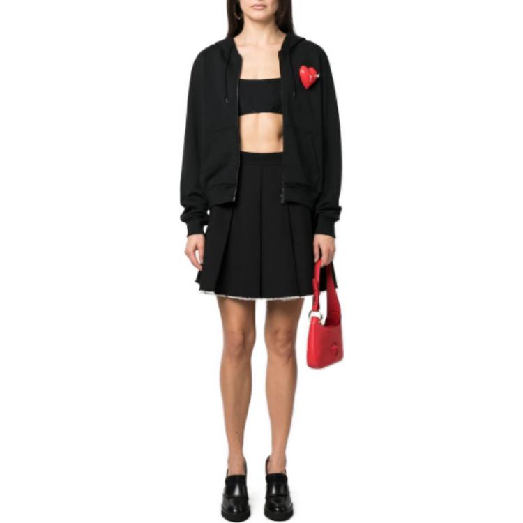 Lookbook (Women) Moschino SS23 Heart Print Sweatshirt Black J17080428