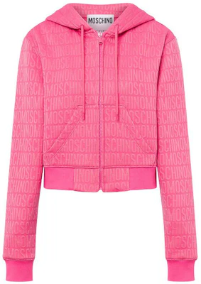 (Women) MOSCHINO SS23 Pink All-Over Print Casual Sweatshirt . A1703-2729-0207 Order (Women) MOSCHINO SS23 Pink All-Over Print Casual Sweatshirt . A1703-2729-0207