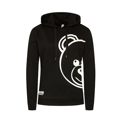 (Women) Moschino Teddy Bear Graphic Cartoon Sweatshirt Women’s Black A1732-9011-555