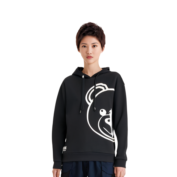 Details for (Women) Moschino Teddy Bear Graphic Cartoon Sweatshirt Women’s Black A1732-9011-555