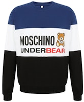 (Women) MOSCHINO Teddy Bear Graphic Print Casual Cartoon Sweatshirt for Women Multicolor A1714-8112-1290 (Women) MOSCHINO Teddy Bear Graphic Print Casual Cartoon Sweatshirt for Women Multicolor A1714-8112-1290