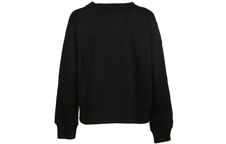 Lookbook (W) 모스키노 테디베어 프린트 캐주얼 크루넥 스웨트셔츠 - 블랙 1702-5527-V2555