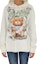 Lookbook (W) MOSCHINO Hoodie Kartun Cetakan Beruang Putih V1713-5427-3002
