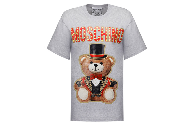 (Women) MOSCHINO Teddy Bear Series Long Short-Sleeve T-Shirt . E-V0702-0540-3485 圖 2
