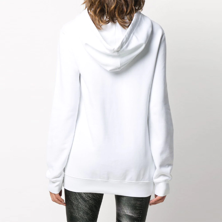 Purchase (Women) Moschino Teddy Logo Embroidered Cartoon Sweatshirt White V1709-5527-1001