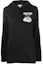 Order (Women) Moschino Teddy Logo Embroidered Hoodie Black V1709-5527-1555