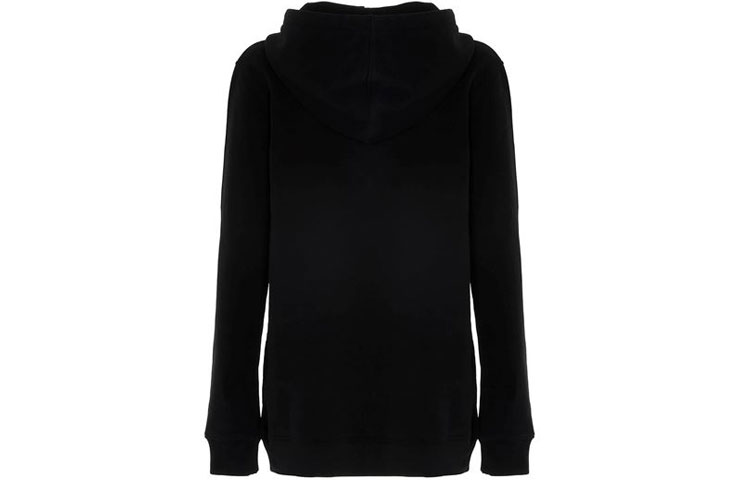 Lookbook (Women) Moschino Teddy Logo Embroidered Hoodie Black V1709-5527-1555