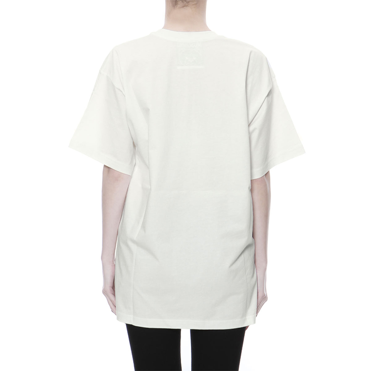 Purchase (W) Moschino Teddy 系列彩色燈泡熊印花寬鬆版白色女款T恤 0799-4040-1002