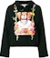 Buy (W) MOSCHINO 玩具熊花卉连帽衫 黑色 DV1703-0427-1555