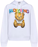 Order (W) Moschino 白色連帽衫 泰迪熊圖案設計 V1703-0428-1001