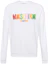Order (Women) Moschino White Pullover Sweatshirt with Printed Logo Teddy Bear Design A1701-2318-0001