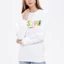 Details for (Women) Moschino White Pullover Sweatshirt with Printed Logo Teddy Bear Design A1701-2318-0001