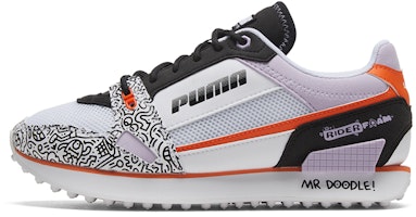 (Women) Mr. Doodle x Puma Mile Rider 'Wavy Doodles'  374215-01 (Women) Mr. Doodle x Puma Mile Rider 'Wavy Doodles'  374215-01