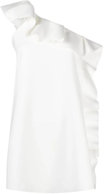 (W) Vestido Blanco Mini sin Mangas con Cremallera Asimétrica MSGM. 3641MDA17247100-WHITE Order (W) Vestido Blanco Mini sin Mangas con Cremallera Asimétrica MSGM. 3641MDA17247100-WHITE