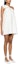 Shop (W) Vestido Blanco Mini sin Mangas con Cremallera Asimétrica MSGM. 3641MDA17247100-WHITE