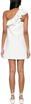 (W) Vestido Blanco Mini sin Mangas con Cremallera Asimétrica MSGM. 3641MDA17247100-WHITE Purchase (W) Vestido Blanco Mini sin Mangas con Cremallera Asimétrica MSGM. 3641MDA17247100-WHITE