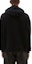 Shop (W) MSGM Sudadera Negra Oversize con Logo Impreso y Capucha con Cordón. 3740MM106247799-BLACK