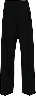 (W) MSGM Pantalones de Traje Negros con Pinzas y Pierna Estrecha 3641MDP01247200-99 Buy (W) MSGM Pantalones de Traje Negros con Pinzas y Pierna Estrecha 3641MDP01247200-99