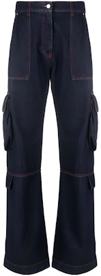 (W) MSGM 블루 카고 포켓 데님 진즈 3541MDP244L237773 Buy (W) MSGM 블루 카고 포켓 데님 진즈 3541MDP244L237773