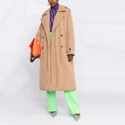 (W) MSGM 더블 브레스트 패딩 코트 카멜 컬러 3141MDC04-217610-24 Lookbook (W) MSGM 더블 브레스트 패딩 코트 카멜 컬러 3141MDC04-217610-24