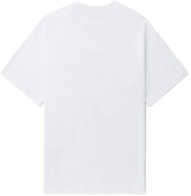 (W) MSGM Baju-T Putih Oversized Cetakan Bunga Hem Bergaris 3642MDM91247002 Lookbook (W) MSGM Baju-T Putih Oversized Cetakan Bunga Hem Bergaris 3642MDM91247002