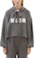 Lookbook (W) MSGM Sudadera Gris de Punto con Diseño de Letras Bordadas. 3741MDM218247790-GREY