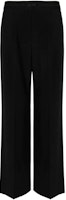 (Women) MSGM High-Waisted Pleated Straight-Leg Pants Black 3641MDP16247200-99 (Women) MSGM High-Waisted Pleated Straight-Leg Pants Black 3641MDP16247200-99