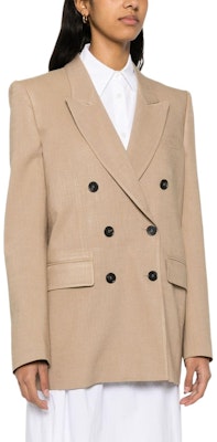 (W) MSGM 연한 갈색 텍스처 더블브레스티드 블레이저 3641MDG09Y247010-23 Purchase (W) MSGM 연한 갈색 텍스처 더블브레스티드 블레이저 3641MDG09Y247010-23